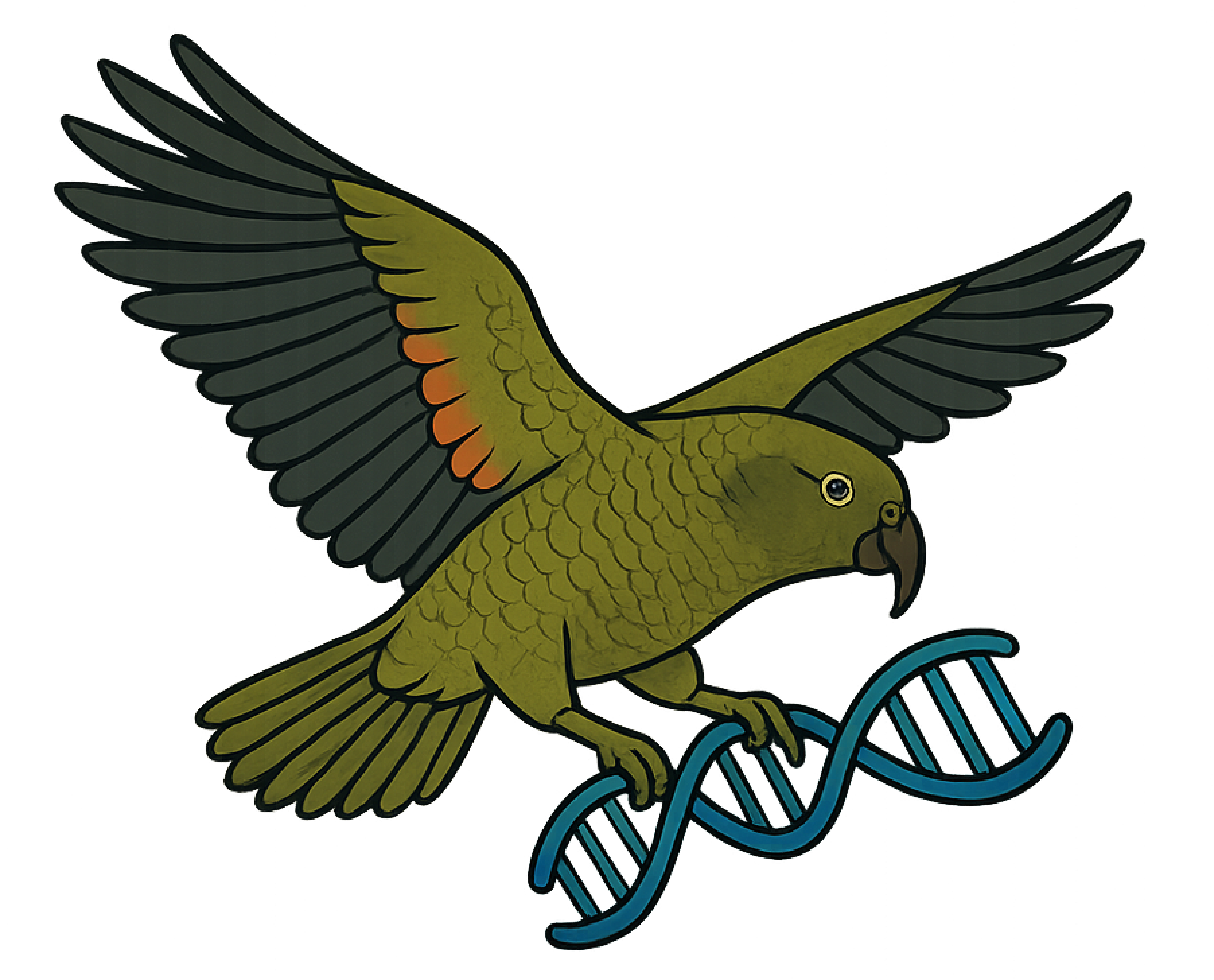 Genomic data carpentry logo